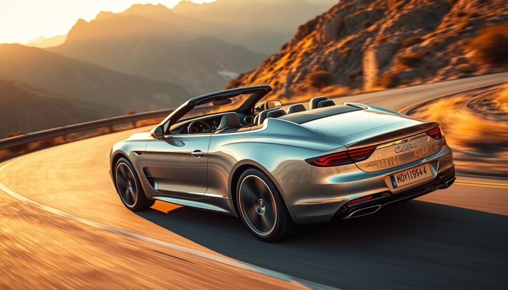 luxury touring automobile